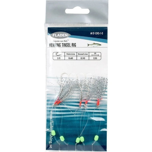 Herring Tinsel Rig Silver size 1/0