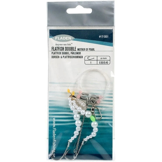 Fladen flatfish tackle double purple