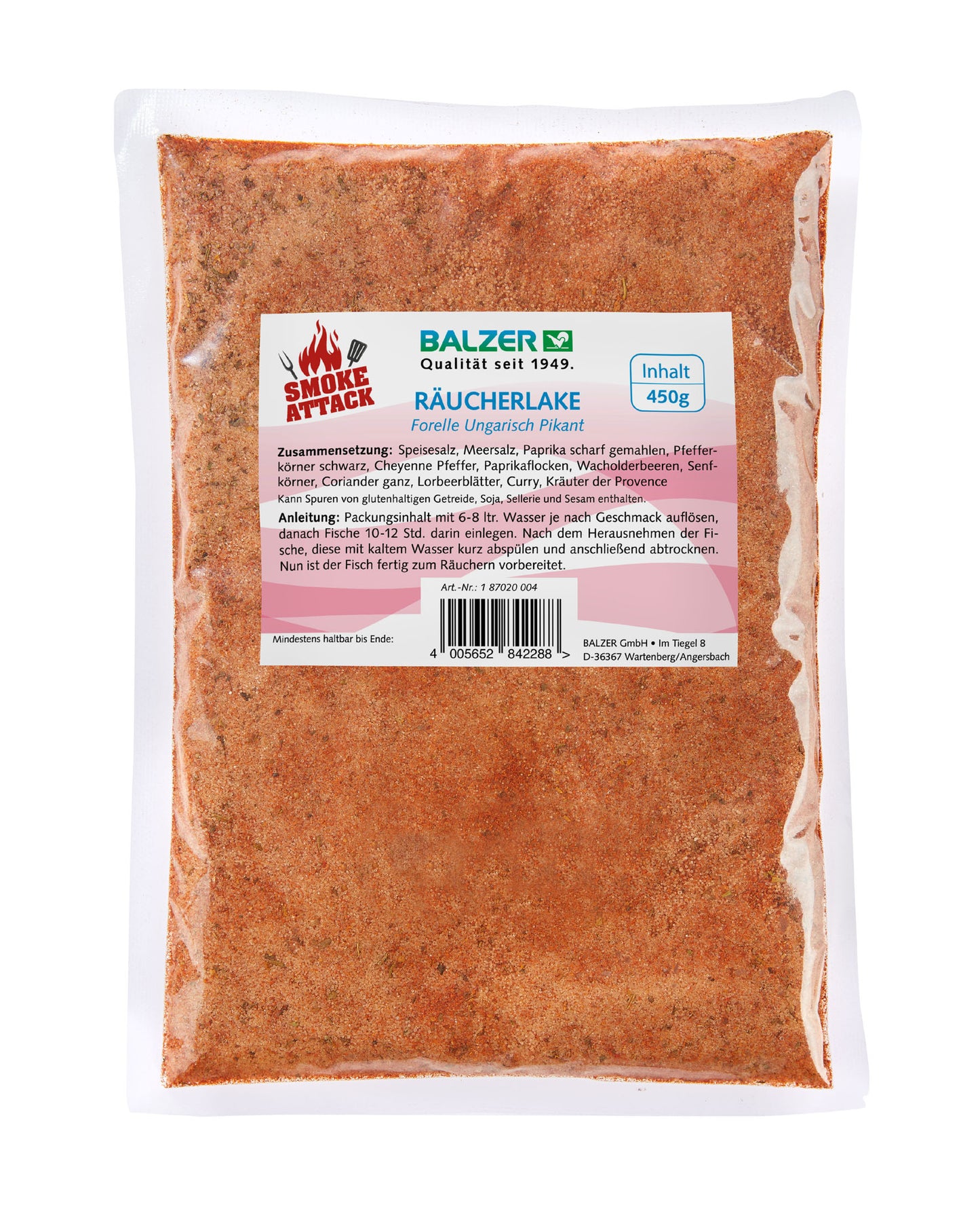 Balzer Special Smoke Brine 450g