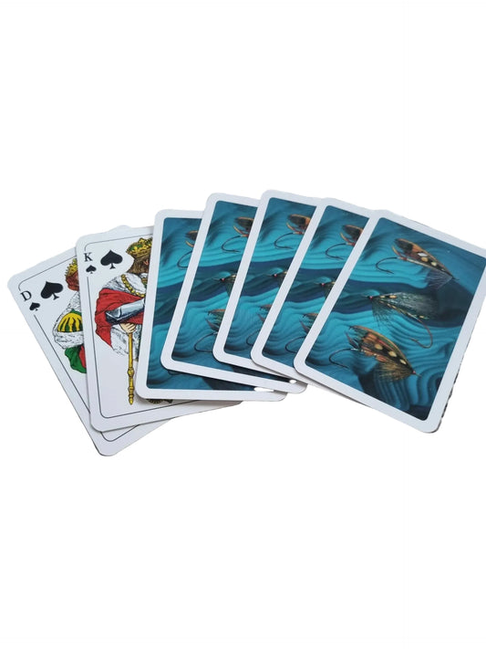 NFD Playing Cards Classic Salmon Flies by Mikael Jenei