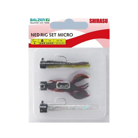 Balzer Micro Ned Rig set 4.5cm 3-5g (3-pack)