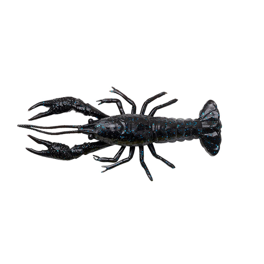 Savage Gear 4D Craw Floating 7.5cm 5.5g - Black & Blue, 6-pack