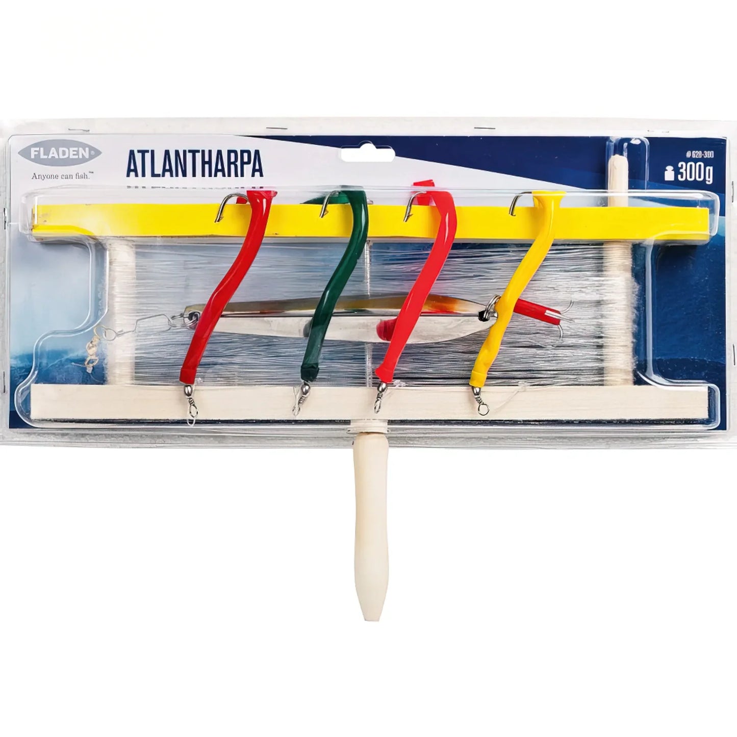 Fladen Atlantharpa - 4 krokar