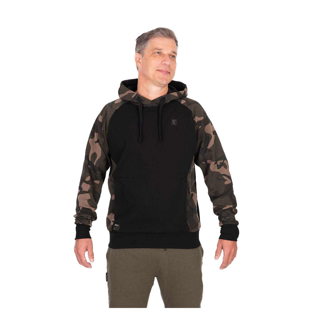 Fox Black / Camo pullover premium 310 hoodie