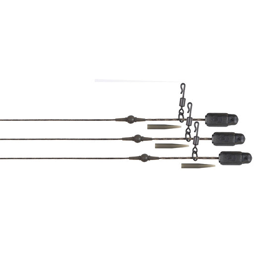Fox Edges Camo Heli-Clip Rigs 40lb Submerge 3-pack