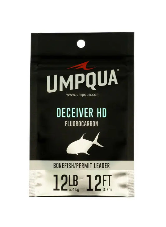Umpqua Deceiver HD Bone-Permit FC Leader 12ft