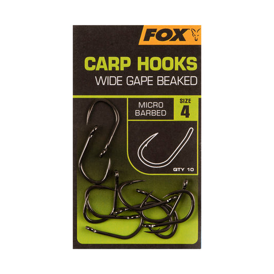Fox Carp Hooks - Wide Gape