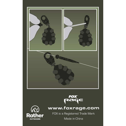 Fox Rage Predator Camo Low Resistance Run Ring x 5