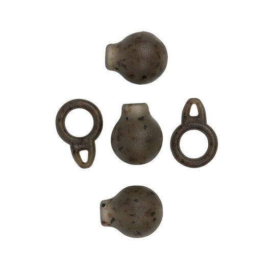 Fox Rage Predator Camo Run Rings &amp; Bead Kit x ​​10 pcs