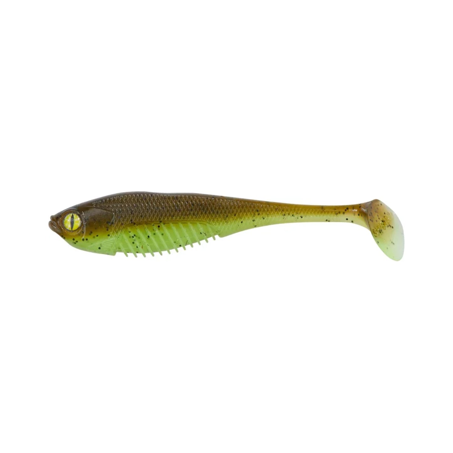 SHIRASU Punker Shad 7.5cm 3in (TPE), 6-pack