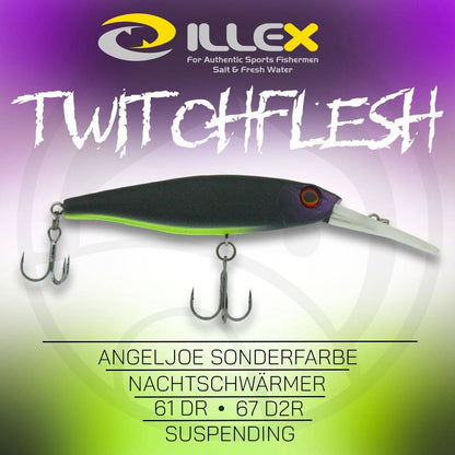 Illex Twitch Flesh 61 DR 6.1cm 4.9g