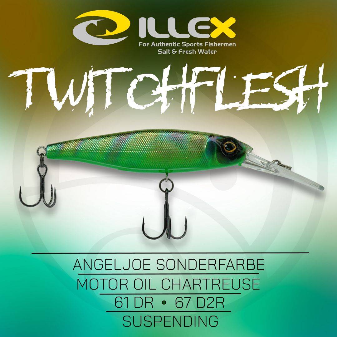 Illex Twitch Flesh 61 DR 6.1cm 4.9g