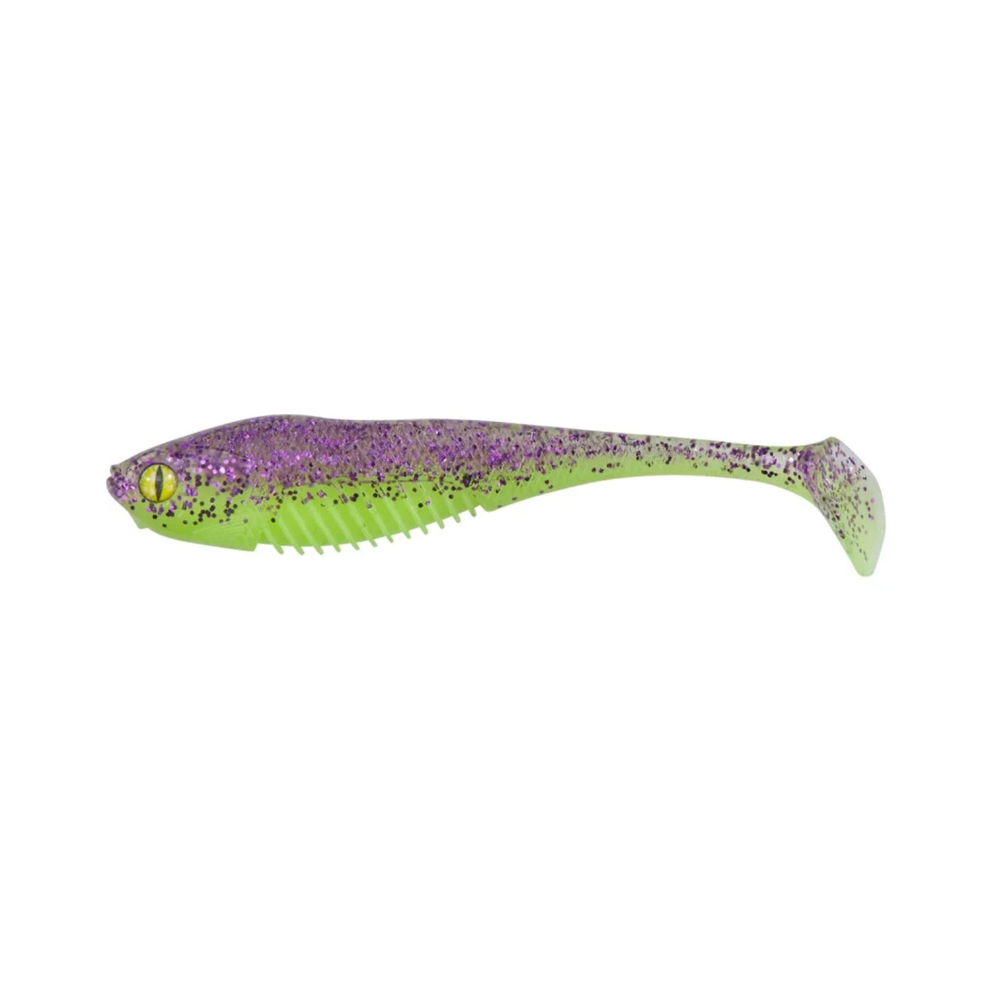 SHIRASU Punker Shad 7.5cm 3in (TPE), 6-pack