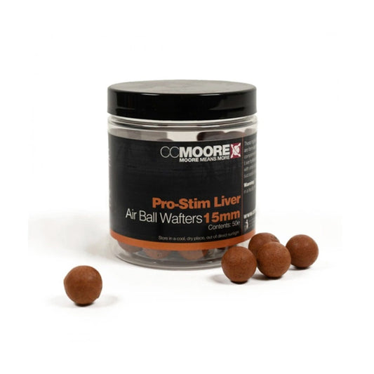CC Moore Pro-Stim Liver Air Ball Wafters 18 mm