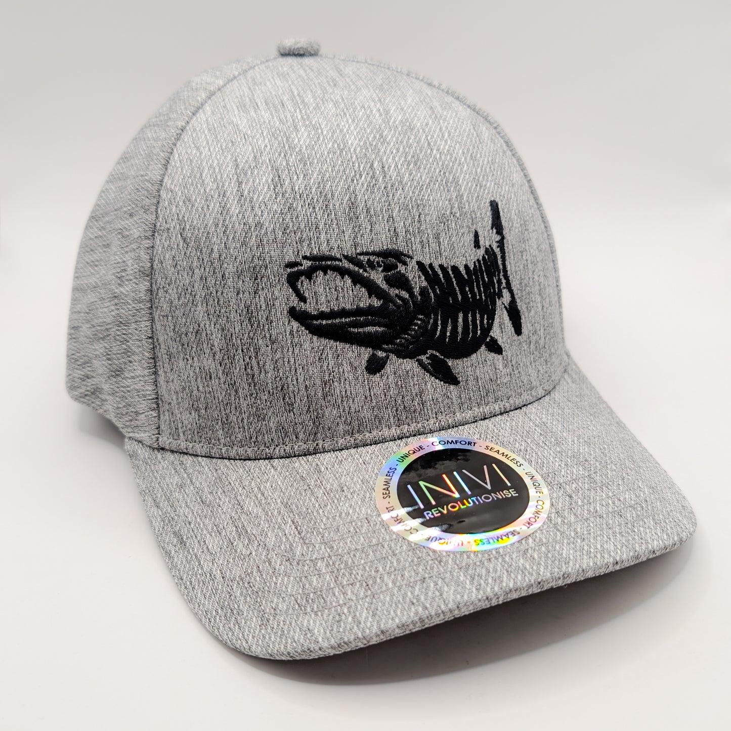 Sportfishing Giant Cap Pike, Grey Melange