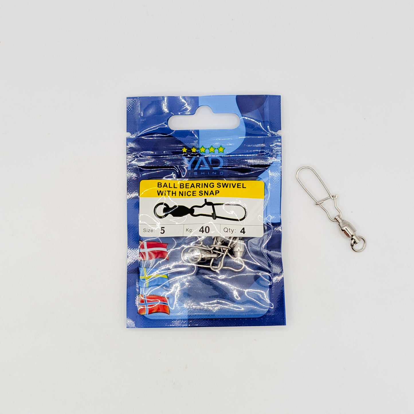YAD SW Ball Bearing Swivel with Nice Snap