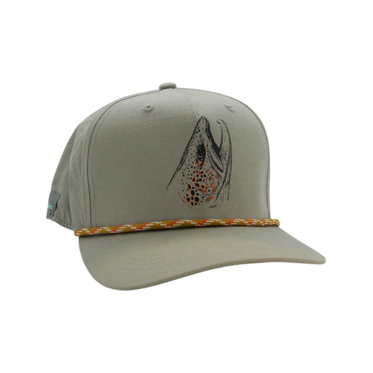 RepYourWater 5 Panel Hat - Rising Brown