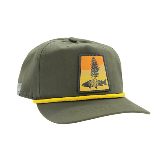 RepYourWater 5 Panel Hat - Fly Fishing Roots