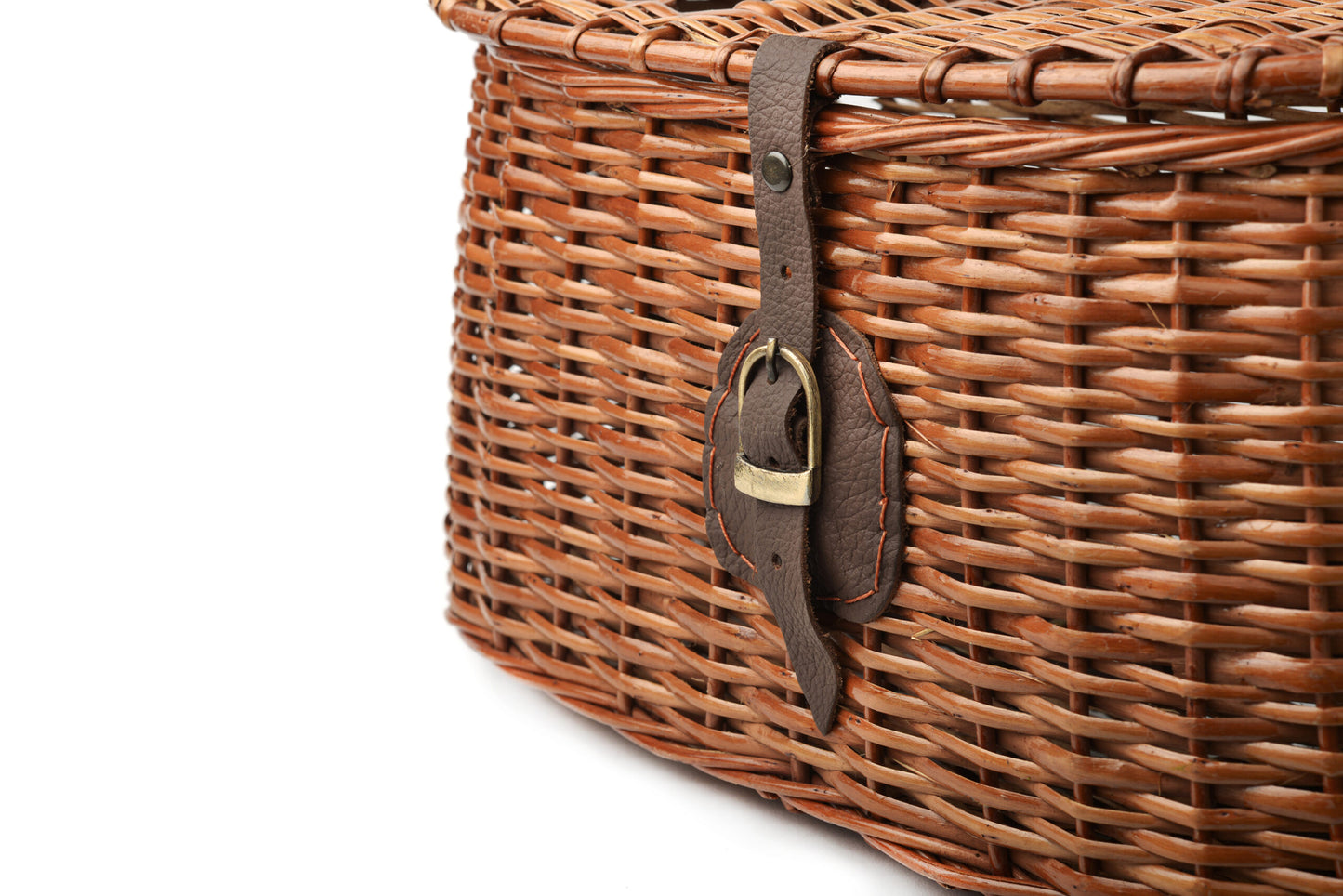 Fly Dressing Willow Creel Basket