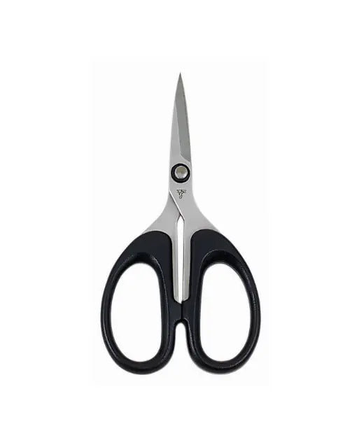 Dr. Slick Synthetics Scissor, 5″, Black Loops, Straight – SY5B