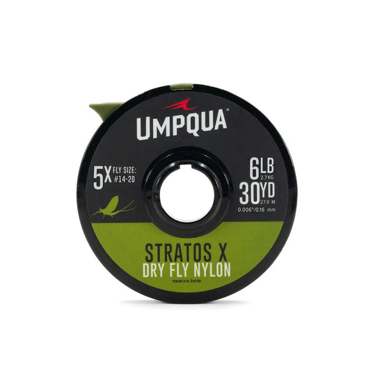 Umpqua Stratos X Dry Fly Gray Camo Tippet 30yds