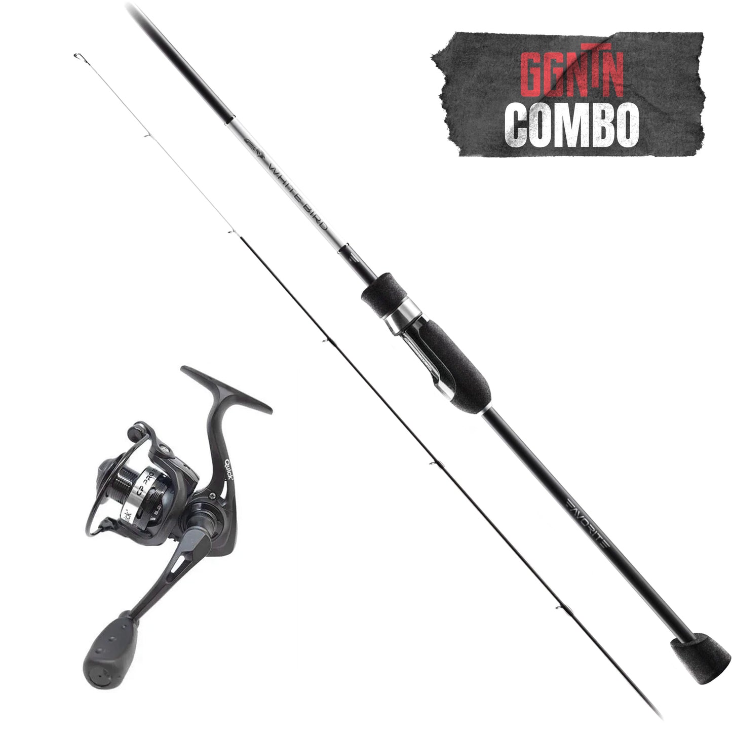 UL-combo: White Bird 1-5g + DAM CP Pro FD 1000 (Haspel)