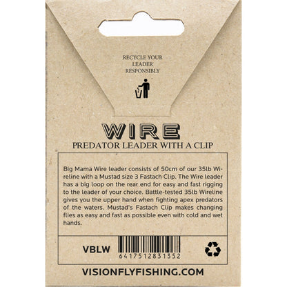 Vision Big Mama Wire leader