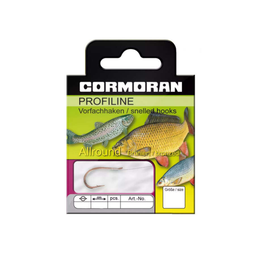 Cormoran Profiline ALLROUND färdiga tafsar med krok, 10-pack