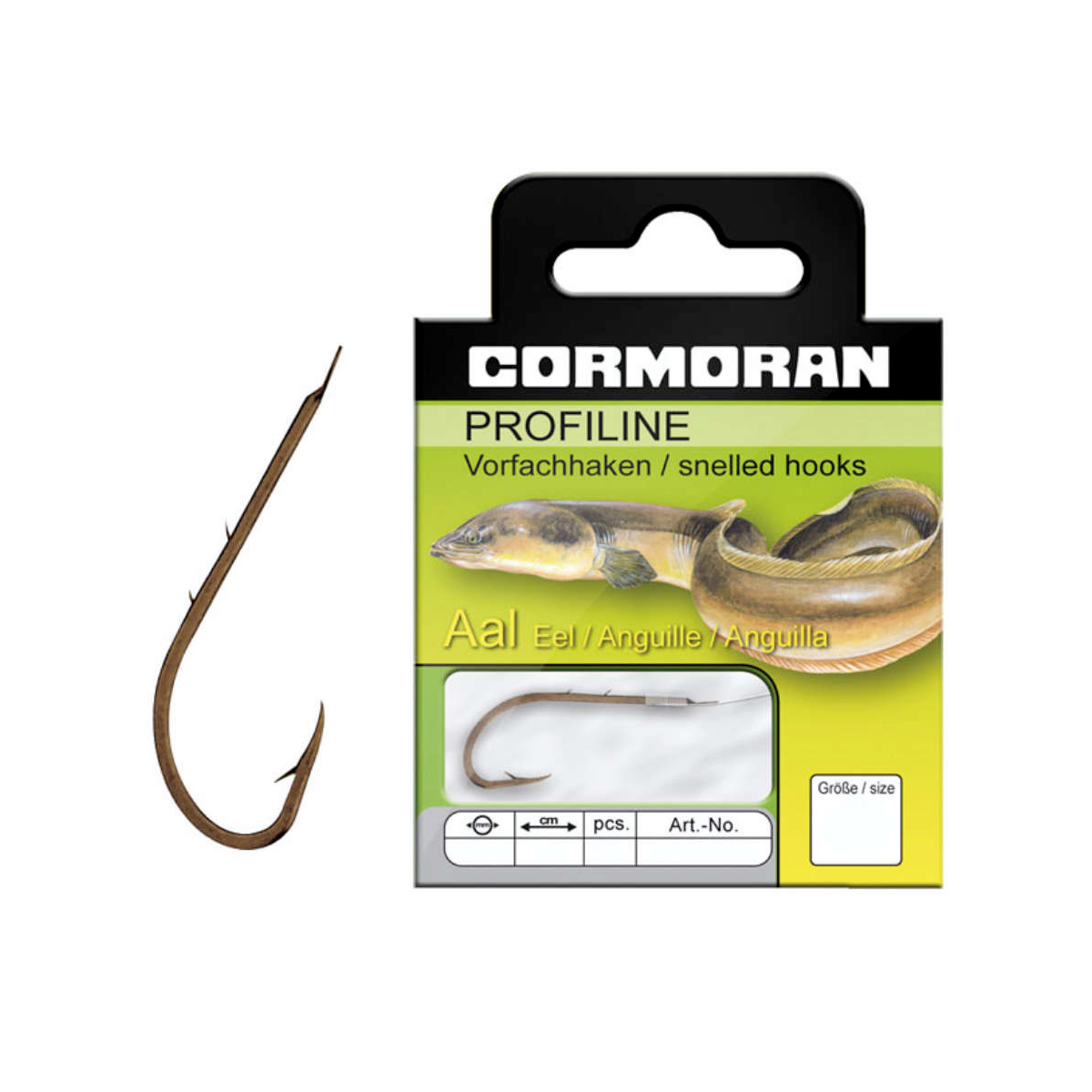 Cormoran Profiline EEL ready-made claws with hook, 10-pack