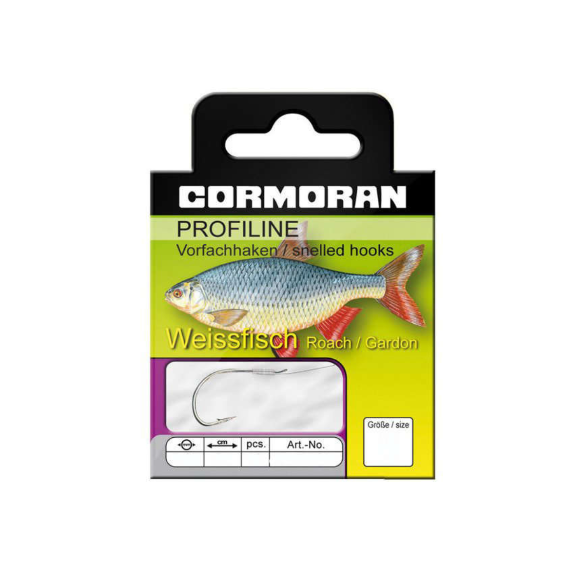 Cormoran Profiline ROACH ready-made claws with hook, 10-pack