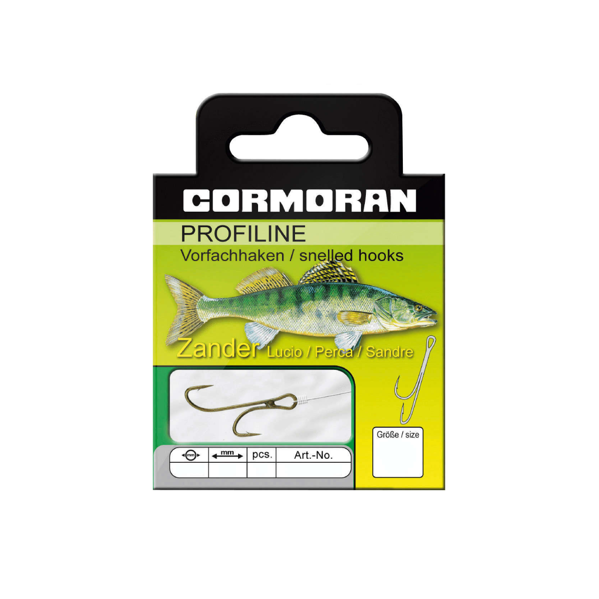 Cormoran Profiline ZANDER ready-made claws with hook, 2-pack