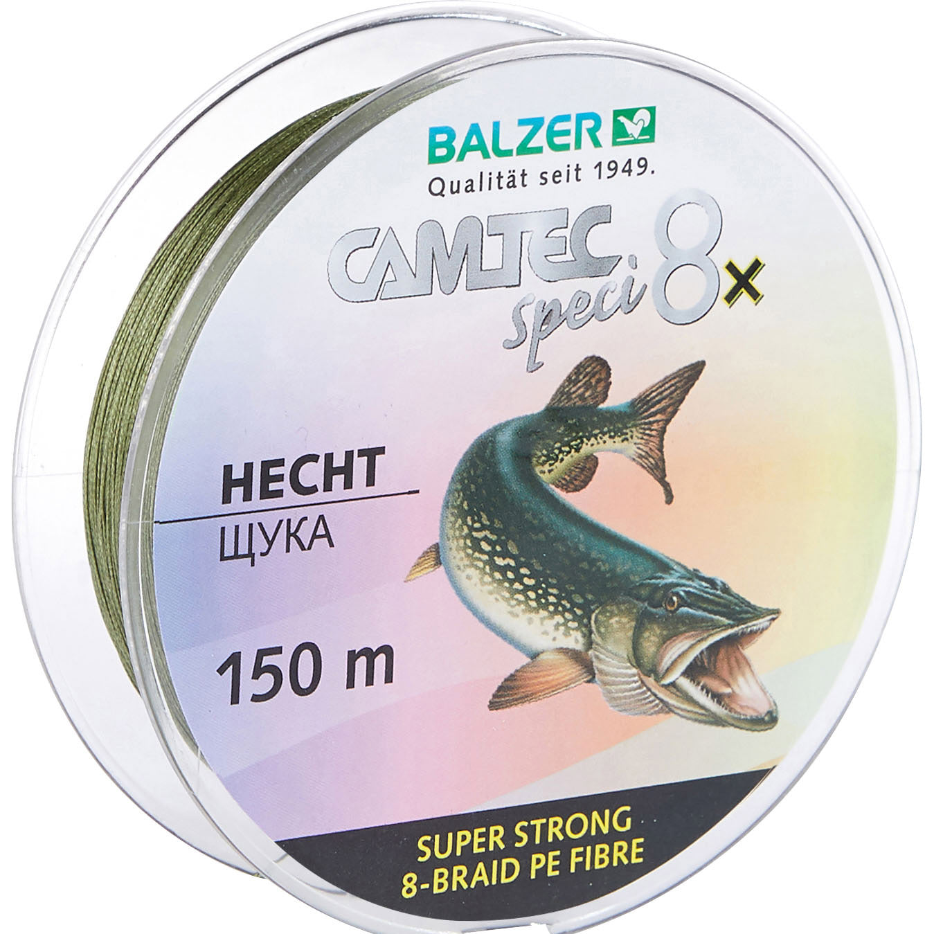 Balzer Camtec Speci X8 Flätlina, 150 meter