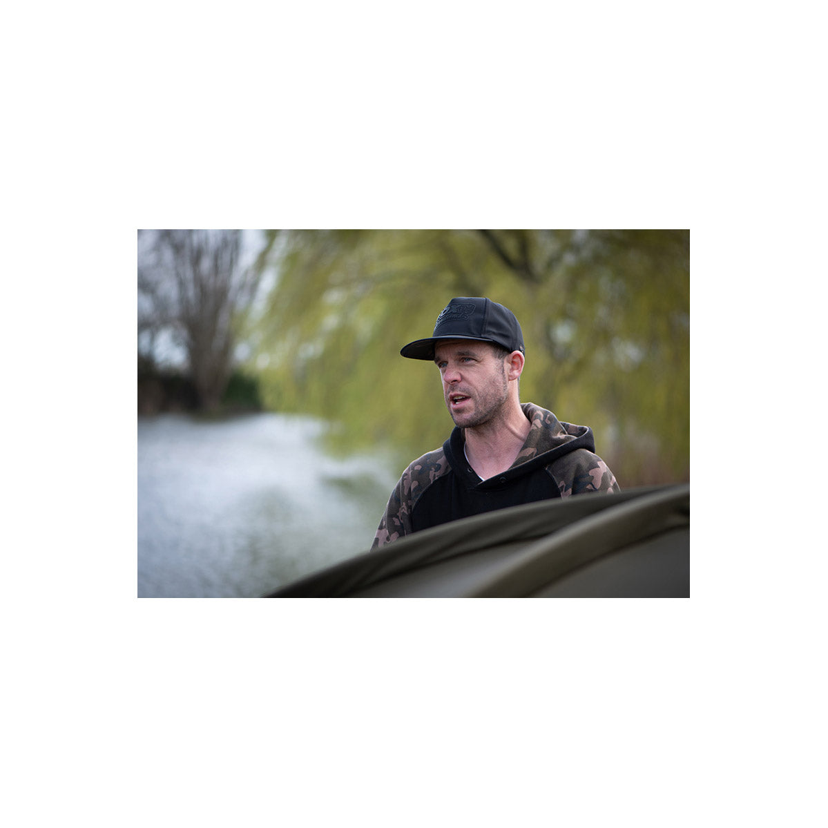 Black / Camo Snapback Cap