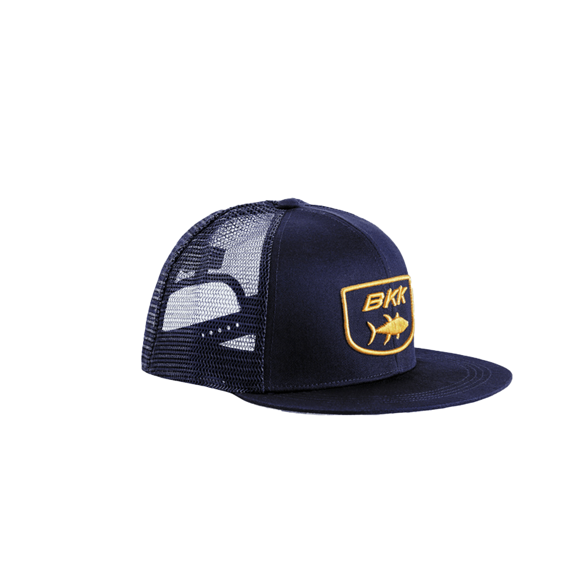 BKK Cap Tuna Snapback Hat Blue