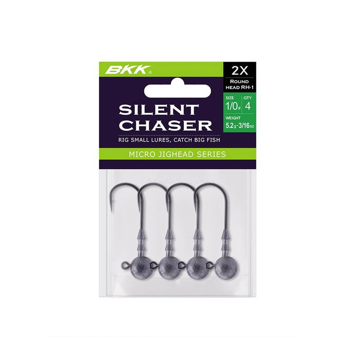 BKK Silent Chaser Round Head RH-1 Jiggskalle