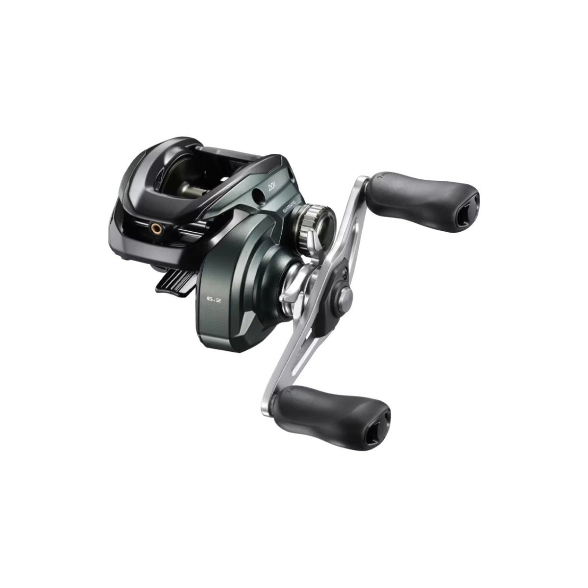 Shimano Curado M 201 HG (left), Multi