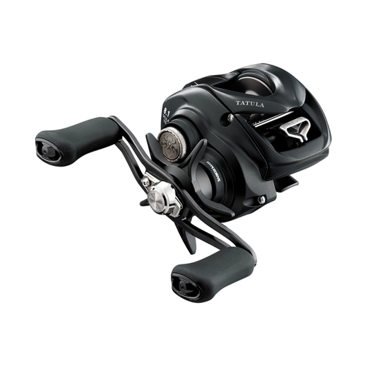 Daiwa 23 Tatula TW 100HL (left), Multi