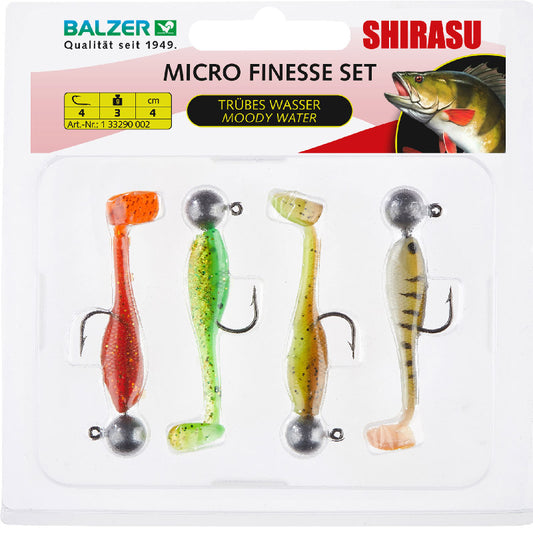 Balzer Shirasu Micro Finesse (Squid Aroma), 3g Jighead hook size 4