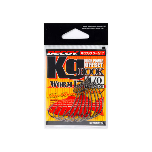 Decoy Worm17 kg hook (offset)