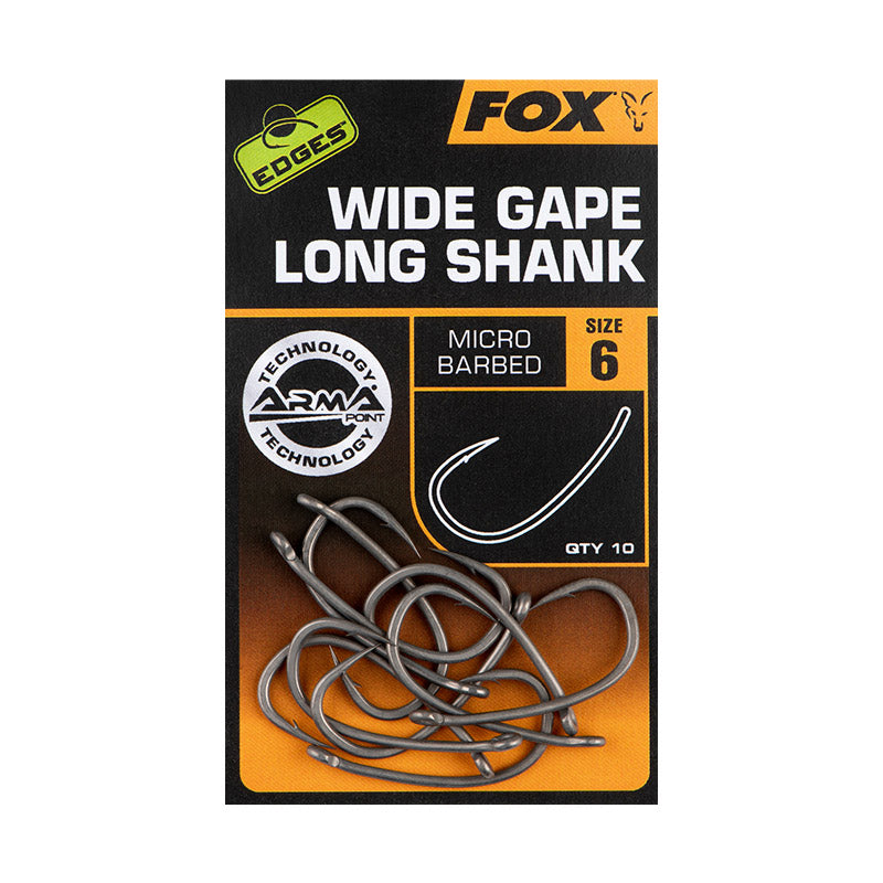 Fox Edge's Armapoint Super Wide Gape Long shank