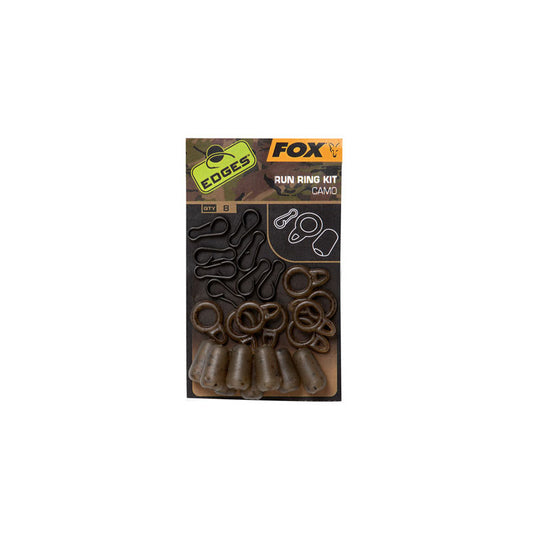 Fox Edges Camo Run Ring Kit x ​​8-pack