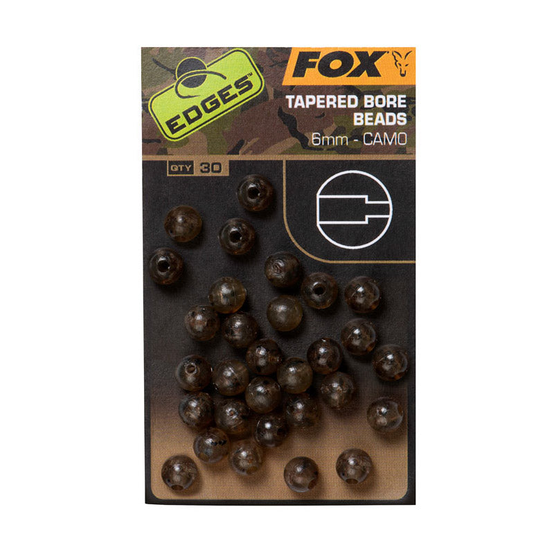 Fox Edges Camo Tapered Bore Bead 30-pack