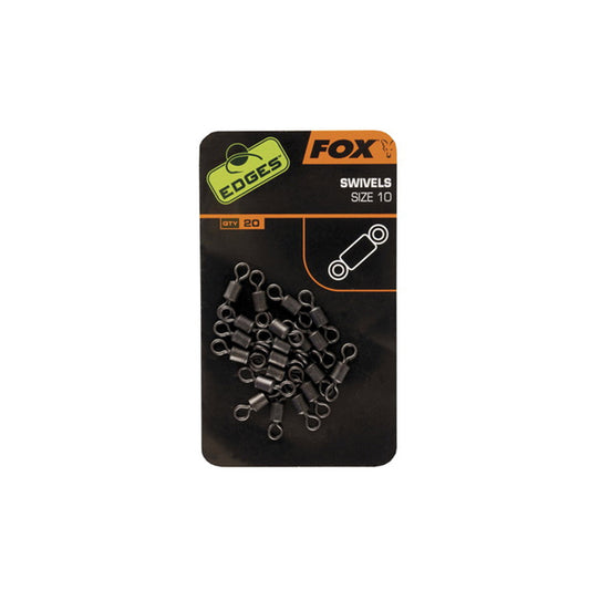 Fox Edges Swivels Standard 20-pack