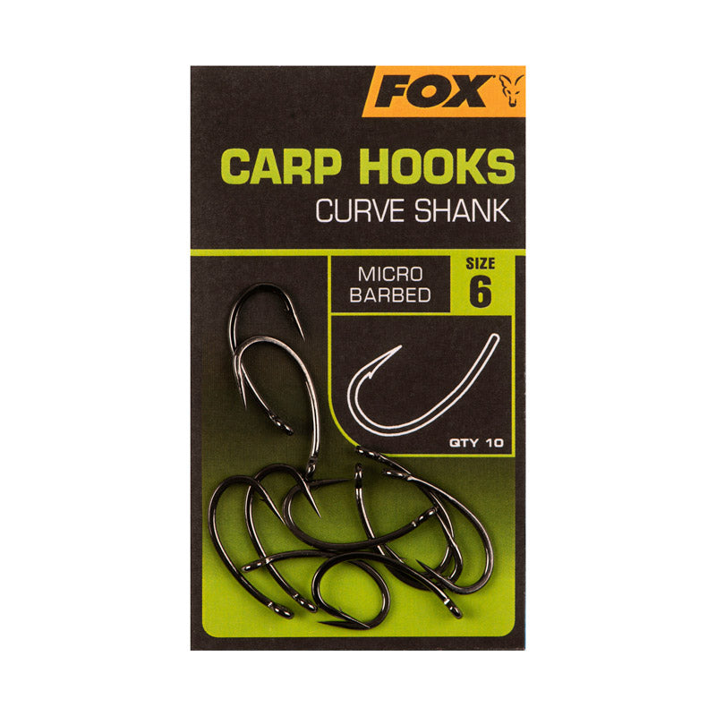 Fox Fox Carp Hooks - Curve Shank