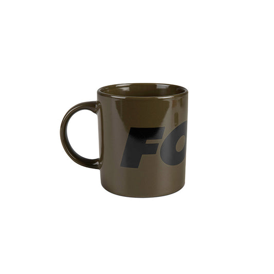 Fox Green and Black Logo Ceramic Mug