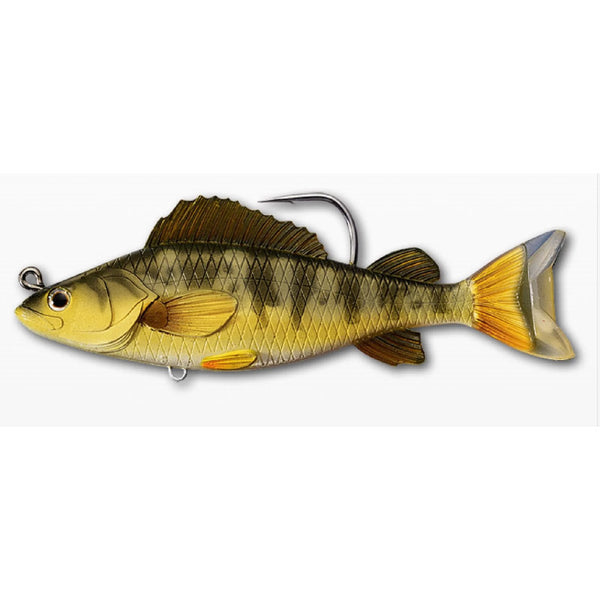 LIVETARGET Swimbait Yellow Perch, 134mm, 35g