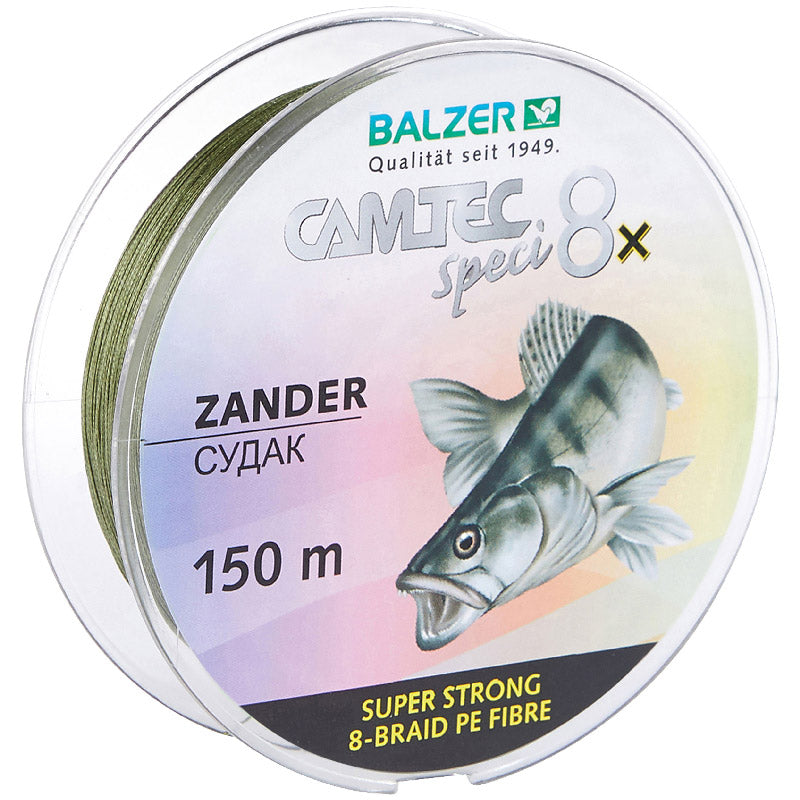 Balzer Camtec Speci X8 Flätlina, 150 meter