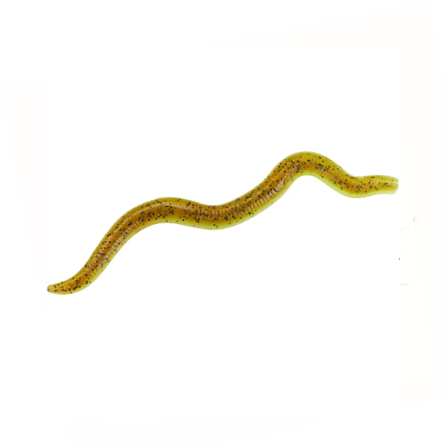 SHIRASU Street Wiggle Worm 8cm 3.15in (TPE), 6-pack