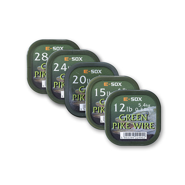 E-Sox Green Pike Wire 15 meter