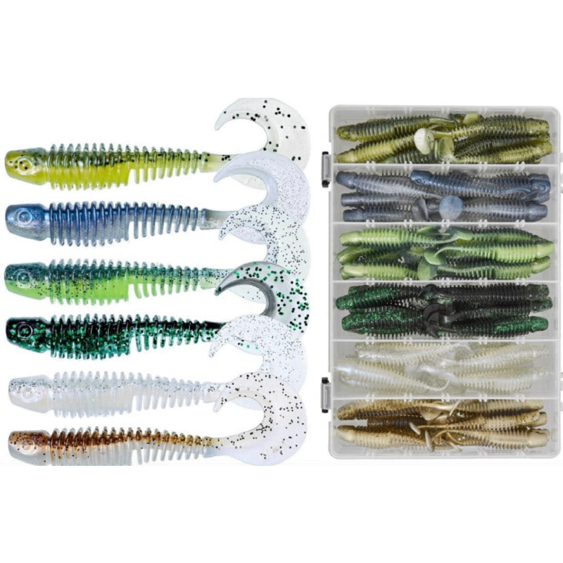 Gunki Tipsy CXL Clear Water Selection 11,5cm, 60 jiggar + Box